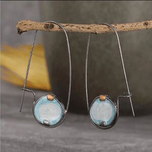 Boho dangle Earrings #1971